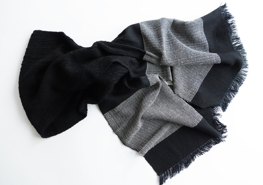 Edle Stola in Kaschmir, Seide, Alpaka