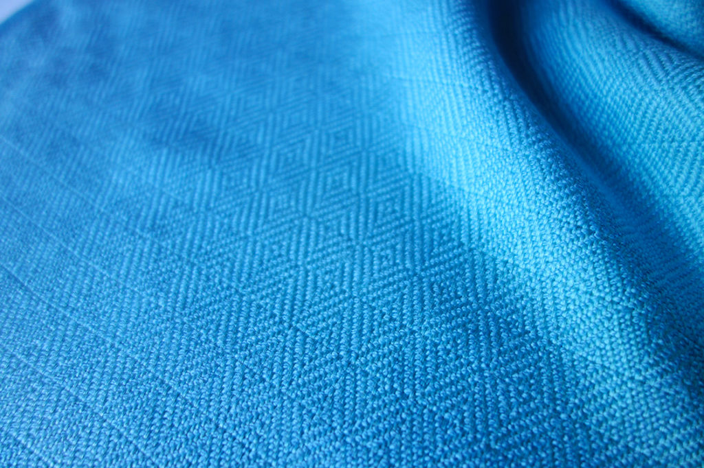 Light blue silk scarf