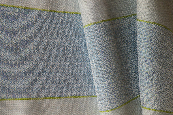 Zartblauer Leinenläufer – Bild 2